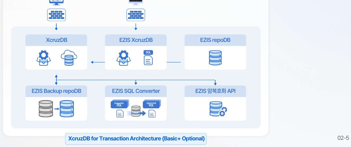 기본 + 옵션 구성 (Backup, SQL Converter, 암복호화 API)
